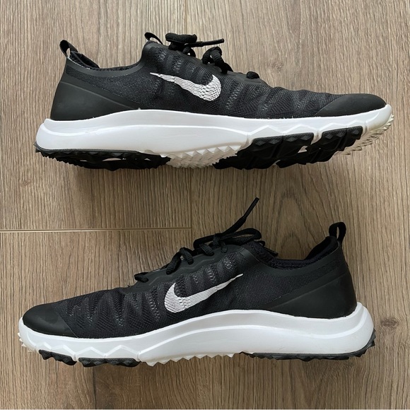 Womens NIKE FI BERMUDA Black/White Golf Trainers Shoe Size 9 - Picture 11 of 14